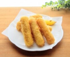 キューピー3分クッキングのレシピ・豚肉といんげんのチーズ塩昆布フライ
