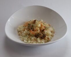 DAIGOも台所のレシピ・炊き込みシーフードピラフ