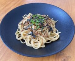 DAIGOも台所のレシピ・納豆パスタ