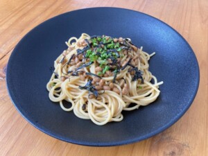 DAIGOも台所のレシピ・納豆パスタ