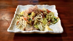 青空レストランのレシピ・そうめんチャンプルー