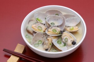 青空レストランのレシピ・はま王の酒蒸し