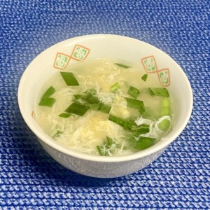 滝沢カレン&和田明日香のフィーリンきっちんのレシピ・ニラたまスープ