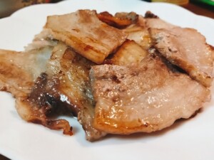 あさイチのレシピ・豚バラの梅酢焼き