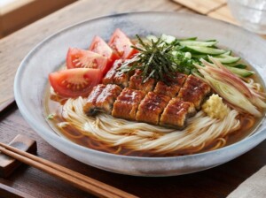 青空レストランのレシピ・うざくそうめん