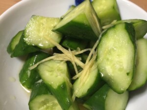 きょうの料理ビギナーズのレシピ・きゅうりの甘酢しょうが