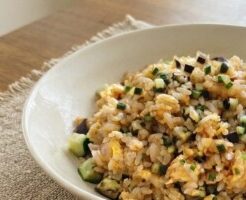ぽかぽかのレシピ・さっぱりお漬物炒飯