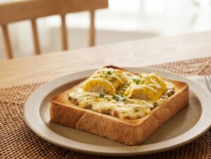ラヴィットのレシピ・とうもろこし蜂蜜マヨカレートースト