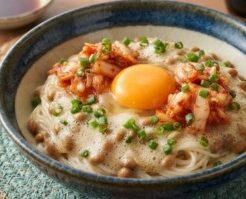 ノンストップのレシピ・ふわふわなったまそうめん