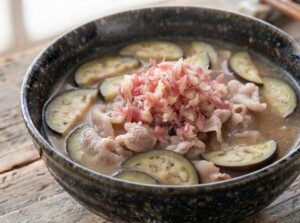 マツコの知らない世界のレシピ・みょうがとナスの豚汁