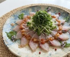 マツコの知らない世界のレシピ・アジの梅カルパッチョ