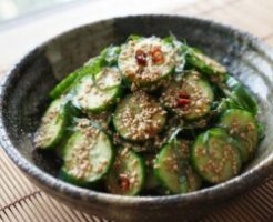 どさんこワイド179のレシピ・キュウリの香味まぶし