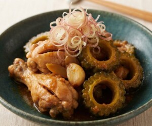 きょうの料理のレシピ・ゴーヤーと鶏手羽のみそ煮