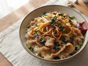 プレバトのレシピ・サムギョプサル風のせごはん