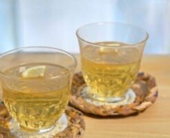 きょうの料理のレシピ・ジャスミンティーゼリーのレモンシロップがけ