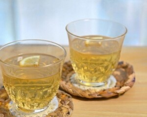 きょうの料理のレシピ・ジャスミンティーゼリーのレモンシロップがけ