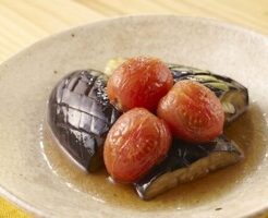 滝沢カレン&和田明日香のフィーリンきっちんのレシピ・トマトとナスの揚げ浸し