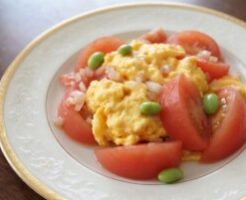 あさイチのレシピ・トマトと卵の炒め物