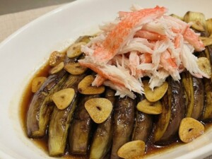 どさんこワイド179のレシピ・ナスのオイル和え