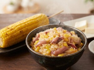 ラヴィットのレシピ・バター醤油風味のとうもろこし炊き込みご飯