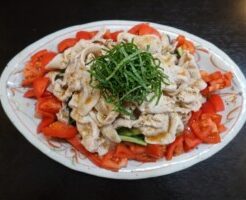 DAIGOも台所のレシピ・ピリ辛豚しゃぶ