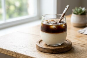 有働由美子の健康案内人のレシピ・ヨーグルトコーヒー