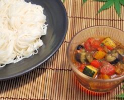 ノンストップのレシピ・ラタトゥイユそうめん