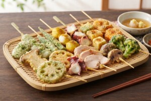ミキティダイニングのレシピ・串天ぷら