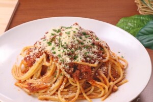 ソレダメのレシピ・冷凍ハンバーグボロネーゼ