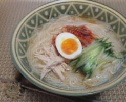 キューピー3分クッキングのレシピ・冷麺風そうめん