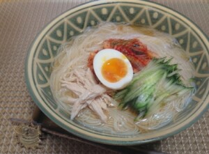 キューピー3分クッキングのレシピ・冷麺風そうめん