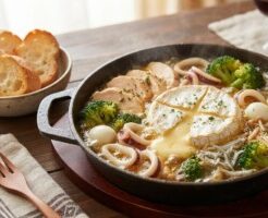 ミキティダイニングのレシピ・味噌アヒージョ