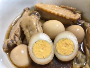 きょうの料理ビギナーズのレシピ・手羽先とゆで卵のしょうゆ煮