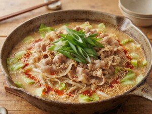 きょうの料理のレシピ・担々豚もやしキャベツ