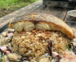 ウワサのお客さまのレシピ・海鮮あんかけ鉄板チャーハン