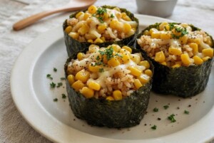 どさんこワイド179のレシピ・焼きトウキビのカップご飯