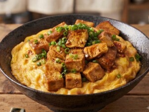 ソレダメのレシピ・甘辛豆腐玉子丼