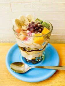 沸騰ワード10のレシピ・豆腐餅パフェ