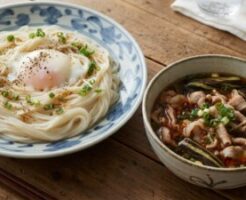 ノンストップのレシピ・豚ナスつけそうめん