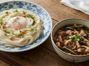 ノンストップのレシピ・豚ナスつけそうめん