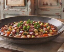 あさイチのレシピ・豚肉といんげん豆のミジョテ