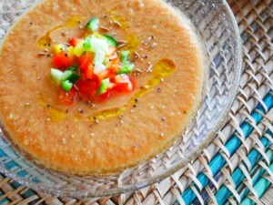 沸騰ワード10のレシピ・トマトとスイカのガスパチョ
