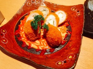 ノンストップのレシピ・大葉チーズのロールハムカツ