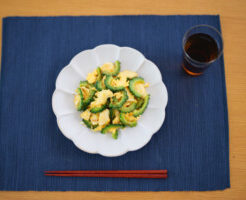 きょうの料理のレシピ・ゴーヤーと卵の炒め物