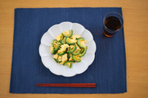 きょうの料理のレシピ・ゴーヤーと卵の炒め物
