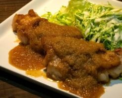 DAIGOも台所のレシピ・ポークソテージンジャーソース