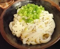 櫻井・有吉THE夜会のレシピ・ネギ塩だれ醤油バターうどん