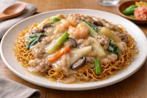 かまいたちの瞬間回答のレシピ・あんかけ焼きそば コーヒークリーム