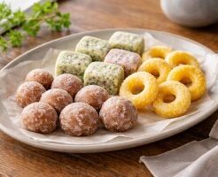 グレーテルのかまどのレシピ・うさぎ玉・塩がま・ゆびわ
