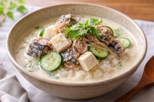 きょうの料理のレシピ・さば缶豆乳冷や汁